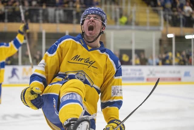 BIG HOLE: The unexpected departure of forward Cole Shudra - back to former club Sheffield Steelers - came at a bad time of the summer for Leeds Knights' head coach, Ryan Aldridge. Picture: Bruce Rollinson