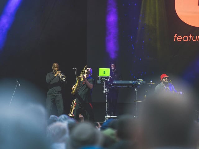 UB40 featuring Ali Campbell playing an amazing set. Photos by Cuffe and Taylor and The Piece Hall Trust