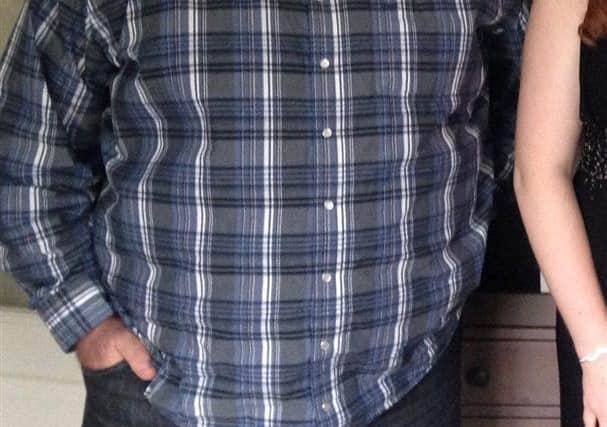 Mike before his weight loss