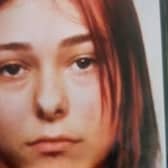 Sophie Pearson, 16, was last seen wearing blue joggers with a white top and black jacket. Image: West Yorkshire Police