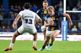 Leeds Rhinos' Zak Lloyd, who made his Betfred Super League debut against Toulouse Olympique last month, has been named in the Yorkshire academy squad. Picture by Matthew Merrick/SWpix.com.