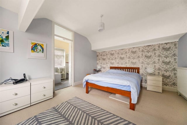 There is a further double bedroom to be found on this floor. Each room is blessed with period features and an inimitable quirkiness that dates back to the origins of this unique home.