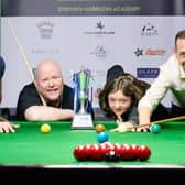 L-R Steve Lyon (UKSE), Gary Swift, Cullen Murphy-Bigley, Stephen Harrison