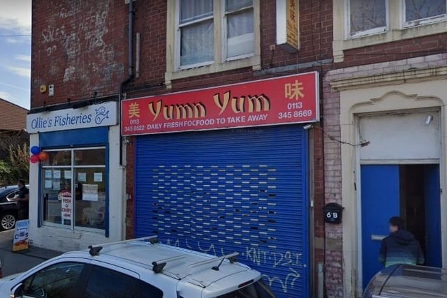 Yum Yum Chinese Takeaway in Easy Road, Cross Green, was rated on February 10