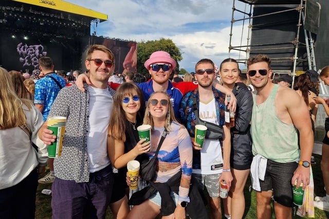 Spirits were high for the second day of Leeds Festival.