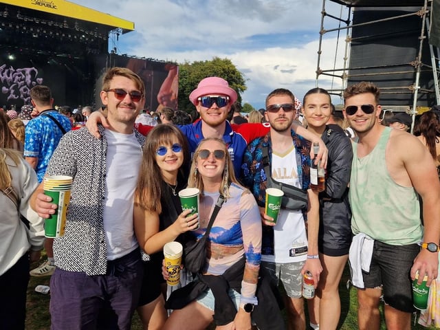 Spirits were high for the second day of Leeds Festival.