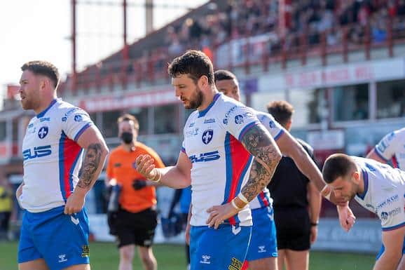 After just one game as a Rhino, Yusuf Aydin will be back at Trinity for the Super League run-in. Picture by Allan McKenzie/SWpix.com.