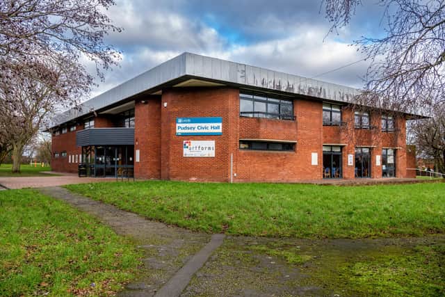 Leeds City Council is consulting on the proposal to close Pusey Civic Hall and has highlighted the potential to sell the site
