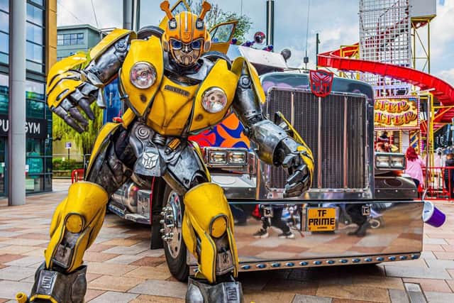 Don't miss your chance to meet Lightning McQueen, Optimus Prime and other move favourites at Meadowhall in June