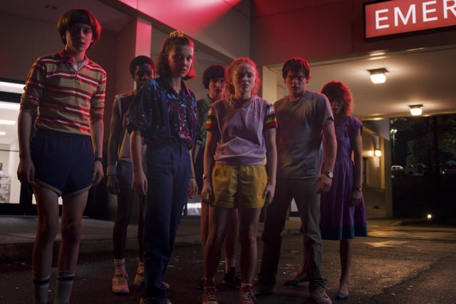 Heaton (pictured second right) is best known for playing Jonathan Byers, son of Joyce Byers, in the Nextflix supernatural drama Stranger Things. He was born in Leeds in 1994 before moving to Bridlington.