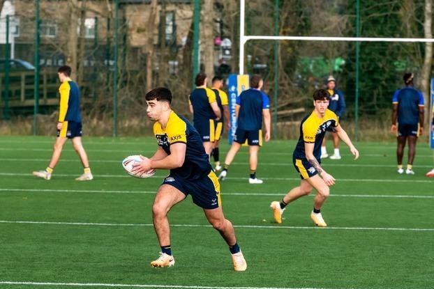 Teenage half-back Jack Sinfield has been training since the start of pre-season.
