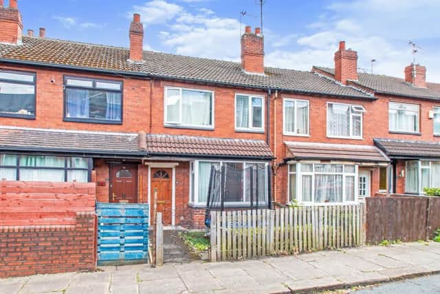 This three bedroom terraced house on Longroyd Crescent is for sale.