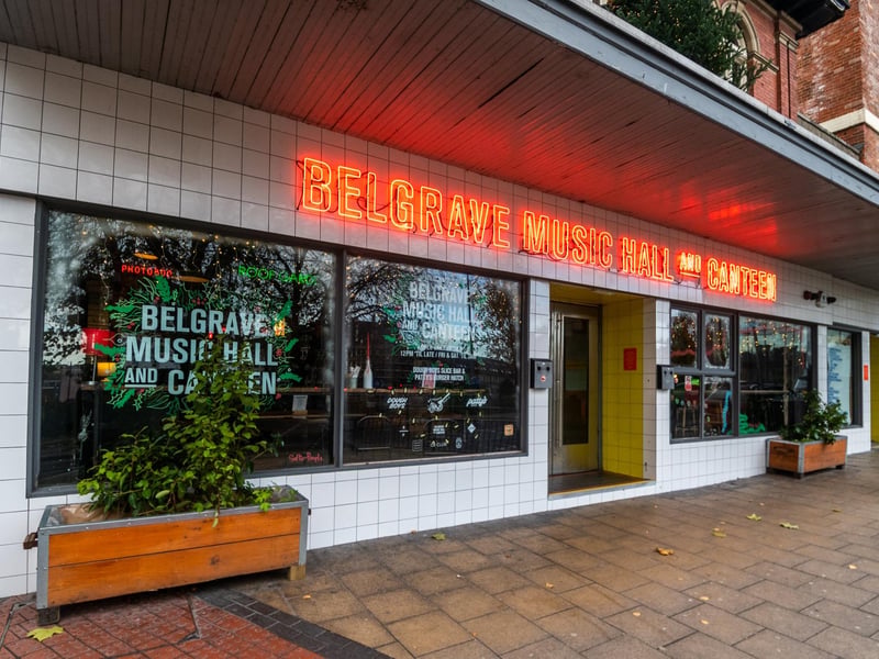 Charles Gray: A great multi-faceted venue with a terrific bar, canteen, roof terrace and venue space where you can see up and coming acts, hidden gems and the odd big name that has been compelled to come back to have another taste of the Belgrave's intimate, intoxicating atmosphere.