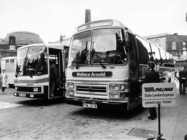 The Wallace Arnold Leeds to London Pullman.