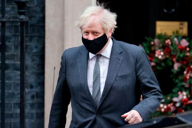This is when Boris Johnson will be making his speech (Photo: TOLGA AKMEN/AFP via Getty Images)