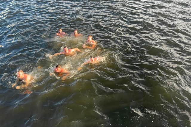 A freezing plunge in Norway for Second Chance Headway based in Wakefield