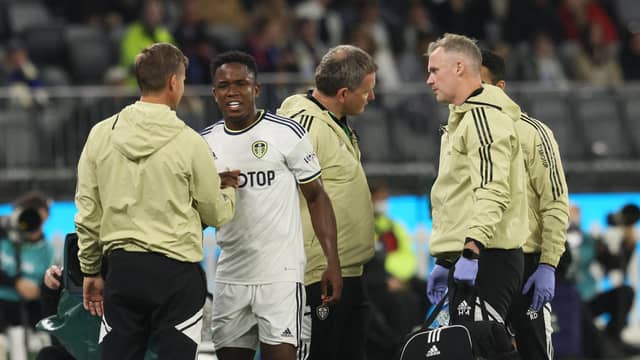Sinisterra was forced off in the 14th minute of Friday's draw against Palace with a hamstring injury. Whites boss Jesse Marsch said: "We're hopeful it's not too much or too long or too severe. Any time we have a hamstring injury, I'm totally dissatisfied because that's reflective of everything we do with them physically. We'll evaluate that and we hope it's not so bad."