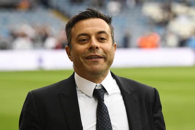 FAN TARGET - Leeds United fans chanted for Andrea Radrizzani to sell the club but he was not present at Elland Road as the Whites were relegated. Pic: Getty