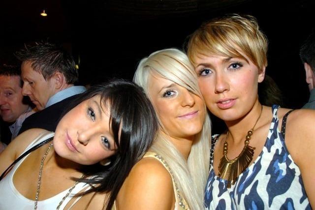 Vicky, Lottie and Aimee in the Quest VIP