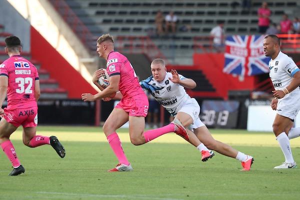 The young forward received a zero-match pemnalty notice over a grade A high tackle in last month's defeat at Toulouse.