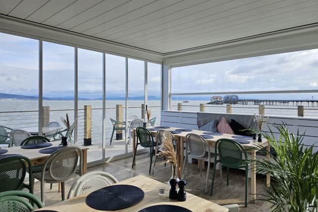 On the Rocks Restaurant, Mumbles Pier.