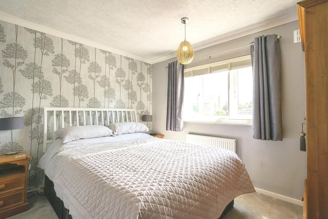 Upstairs are the three spacious double bedrooms.