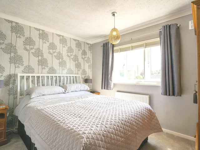 Upstairs are the three spacious double bedrooms.