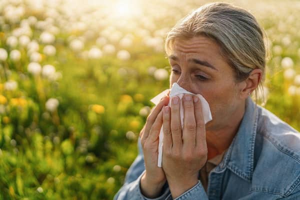 Sneezing and itchy eyes are common hay fever symptoms