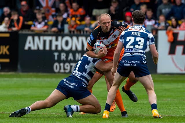 Castleford's Liam Watts, who has been banned six times this year. Picture by Bruce Rollinson