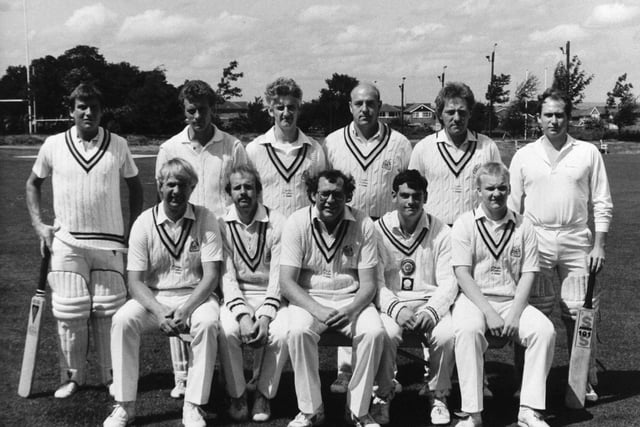 Morley CC who played in Division One of the central Yorkshire League, pictured in July 1987. Back row, from left, are Steve Rouse, David Swaby, Kohn Blakeway, Howard Leach, Ray Smith and Ian Exley. Front row, from left, are Barry Haigh, Andy Morgan, Peter Arundel (captain), Richard Benson and Richard Mollett