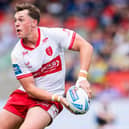 Hull KR's Jack Broadbent began his career with Leeds Rhinos and has also played for Castleford Tigers. Picture by Allan McKenzie/SWpix.com.