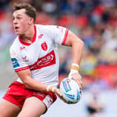 Hull KR's Jack Broadbent began his career with Leeds Rhinos and has also played for Castleford Tigers. Picture by Allan McKenzie/SWpix.com.