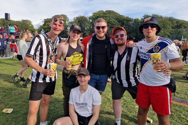Newcastle United shirts were 10 for a penny at Leeds Festival on Saturday ahead of their local hero Sam Fender's headline set