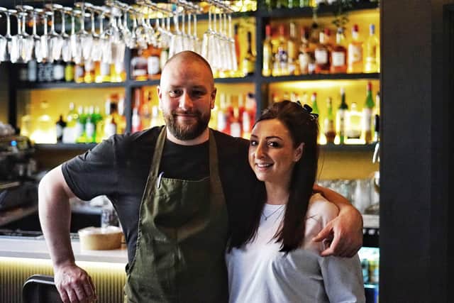 Empire Cafe owners Sam Pullan and Nicole Deighton. (Pic credit: Steve Riding)