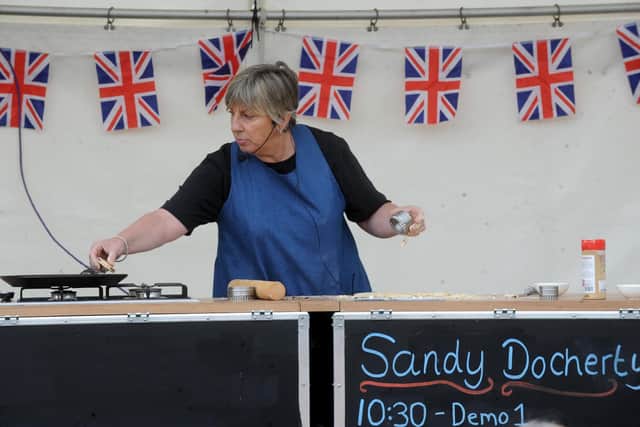 Bake Off's Sandy Docherty is part of this year's star-studded line-up at the Great British Food and Drink Festival. Picture: Steve Riding
