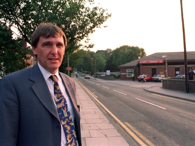 Mike Playforth, a consultant at the accident and emergency Unit at Pontefract General Infirmary.