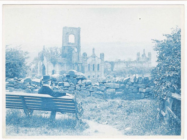 Leeds born inventor Washington Teasdale is thought to have taken one of the worlds first selfies in the ruins of Kirkstall Abbey. He captured the image in 1883, one of the earliest examples of someone both taking and appearing in a photo.