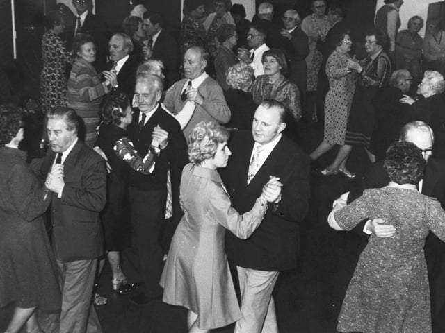 Dancing had once been frowned upon in Methodist circles. Members of Newbourne Methodist Chapel were glad those days were gone, as this photo shows from March 1979.