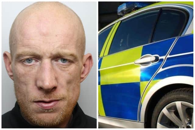 Shaw drove into the police vehicle when they tried to stop him. (pic by WYP / National World)