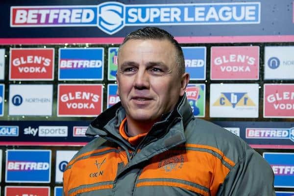 Castleford coach Andy Last. Picture by Allan McKenzie/SWpix.com.