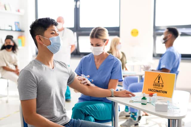 Is the Covid vaccine working? Impact of UK vaccination rollout and lockdown explained as coronavirus cases drop. (Pic: Shuttestock)