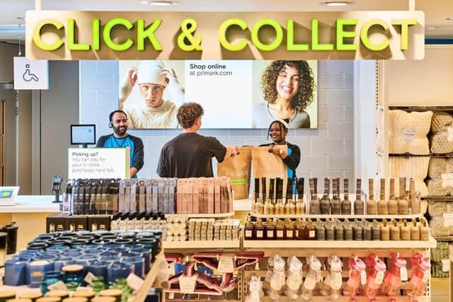 Primark has today launched its popular Click & Collect service at its Cambridge Street store!