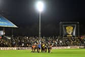 A general view of Castleford Tigers playing Catalans Dragons at OneBore Stadium in August. Picture by Matthew Merrick/SWpix.com.
