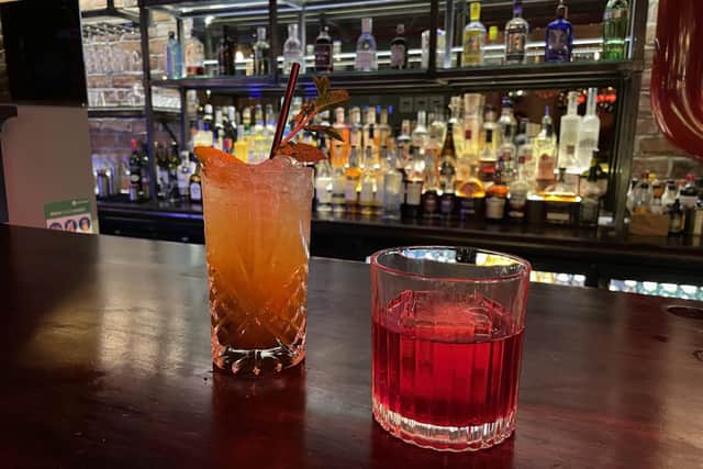 The Negroni was bold, botanical and delicious.