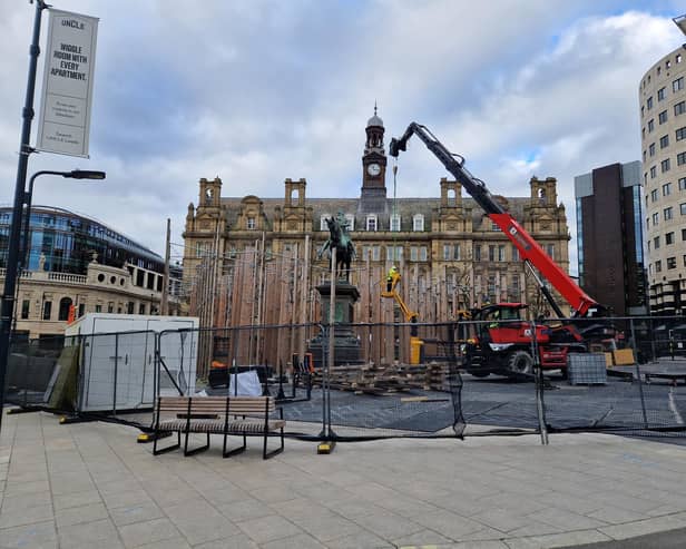 Making A Stand,  a Leeds 2023 commissioned sculptural forest, is being taken down, marking the end of the Year of Culture. Photo: National World