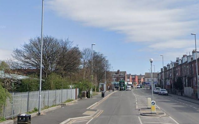 The Comptons, Sutherlands and Nowells neighbourhood in Harehills recorded 33 robberies