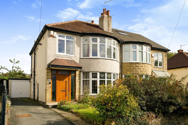 A spacious three bedroom house built in the 1930s is on the market for £400,000.
