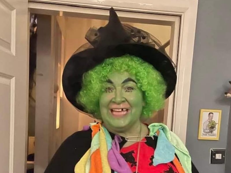 María Elena Cardenal shared her fantastic Grotbags costume.