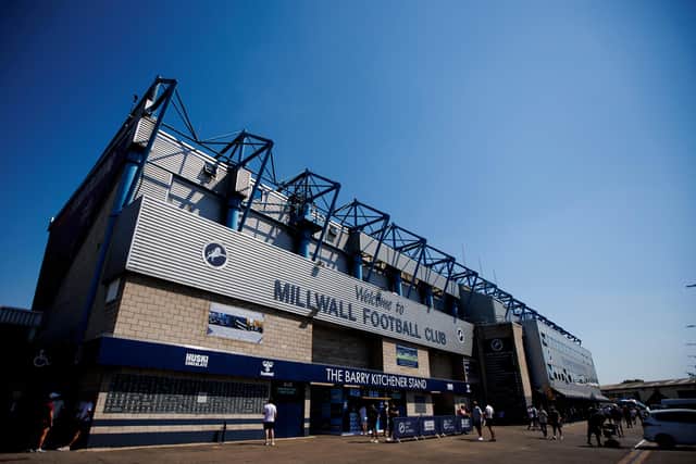 LONDON, ENGLAND - AUGUST 13: A general view outside of the stadium ahead of the Sky Bet Championship between Millwall and Coventry City at The Den on August 13, 2022 in London, England. (Photo by Chloe Knott/Getty Images)