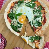 Karen Wright's It's A Wrap pizza for motorhome Euro trip